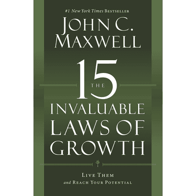 The 15 Invaluable Laws of Growth cover