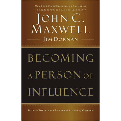 Becoming a Person of Influence cover